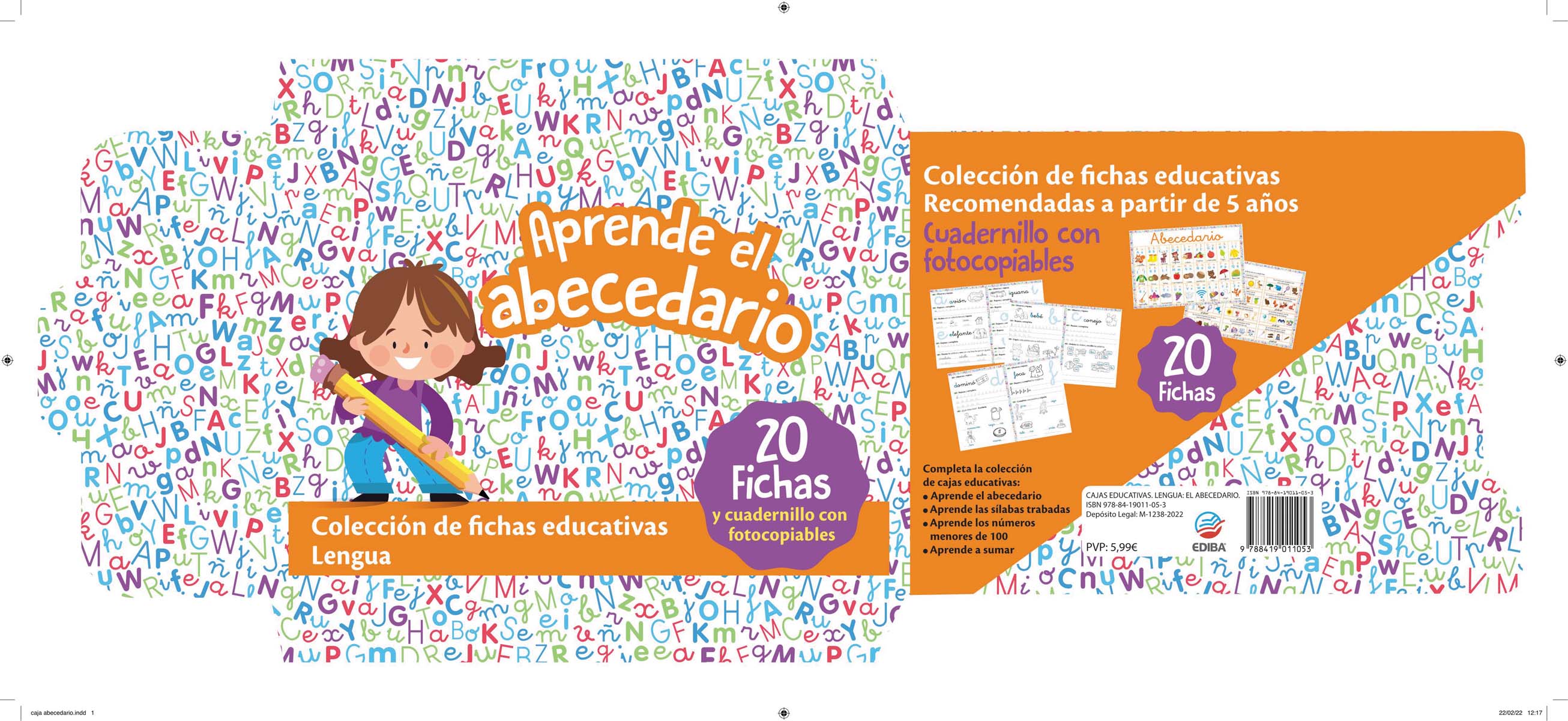 Cajas Educativas. Lengua: El Abecedario.  (Tapa blanda) 4