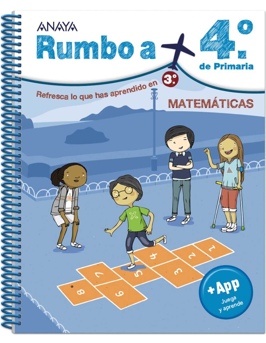 Portada de Rumbo a... 4º. Matemáticas (Tapa blanda).