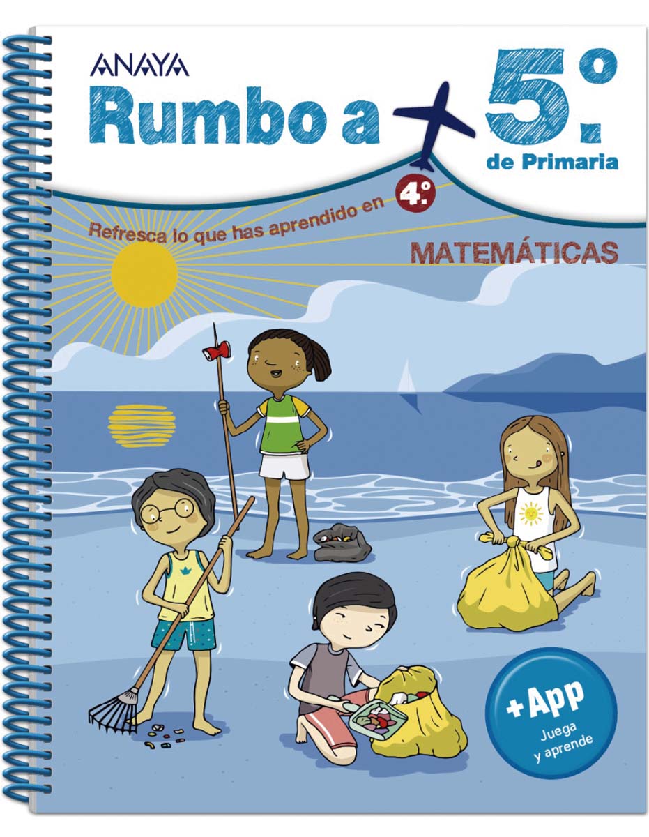 Portada de Rumbo a... 5º. Matemáticas (Tapa blanda).
