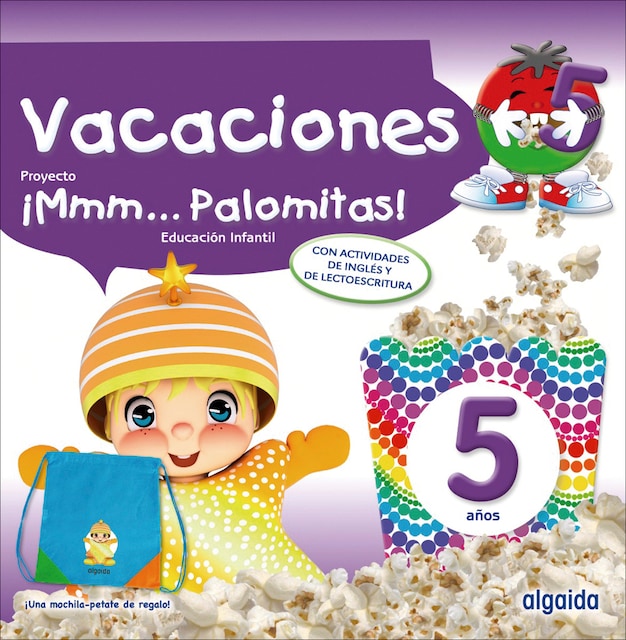Imagem 0 de ¡Mmm... Palomitas! 5 años. Cuaderno de vacaciones (Capa mole)
