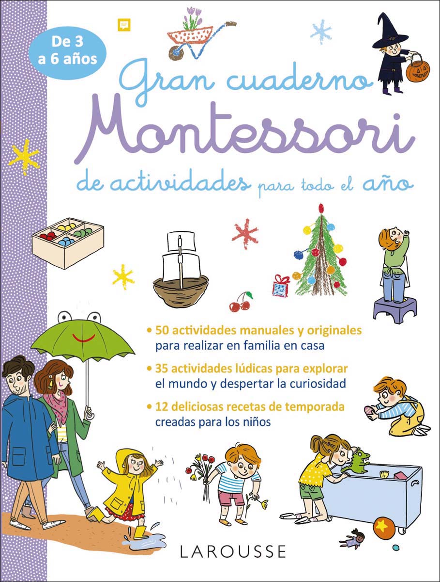 Imagen 1 de GRAN CUADERNO MONTESSORI DE ACTIVIDADES  (Tapa blanda)