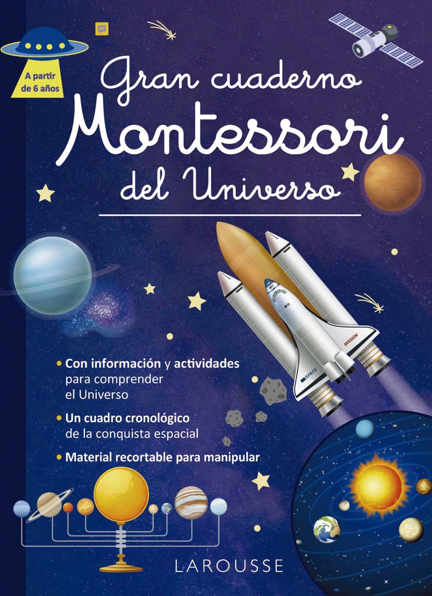 GRAN CUADERNO MONTESSORI DEL UNIVERSO  (Tapa blanda) 1