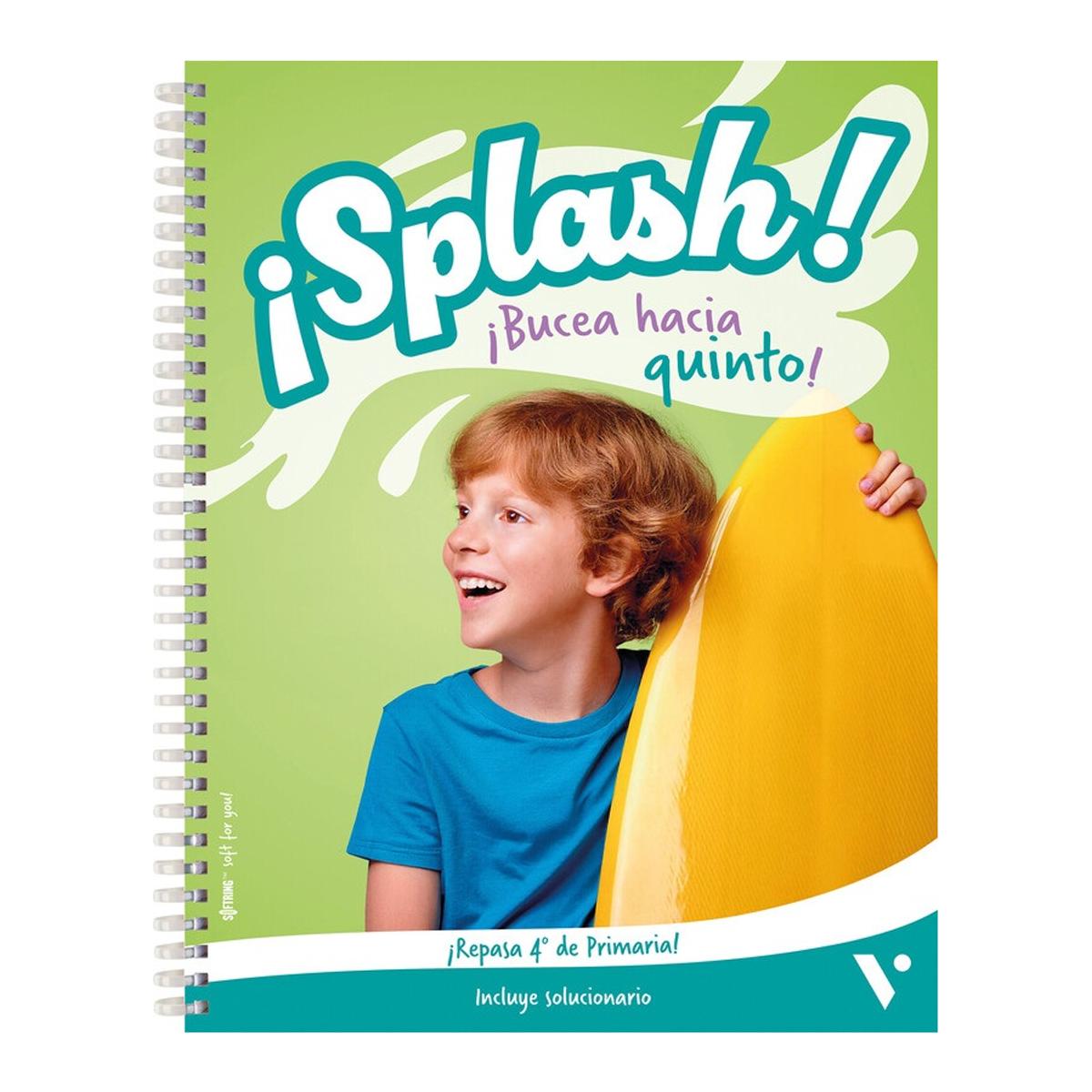 Portada de ¡Splash 4! Cuaderno Vacaciones