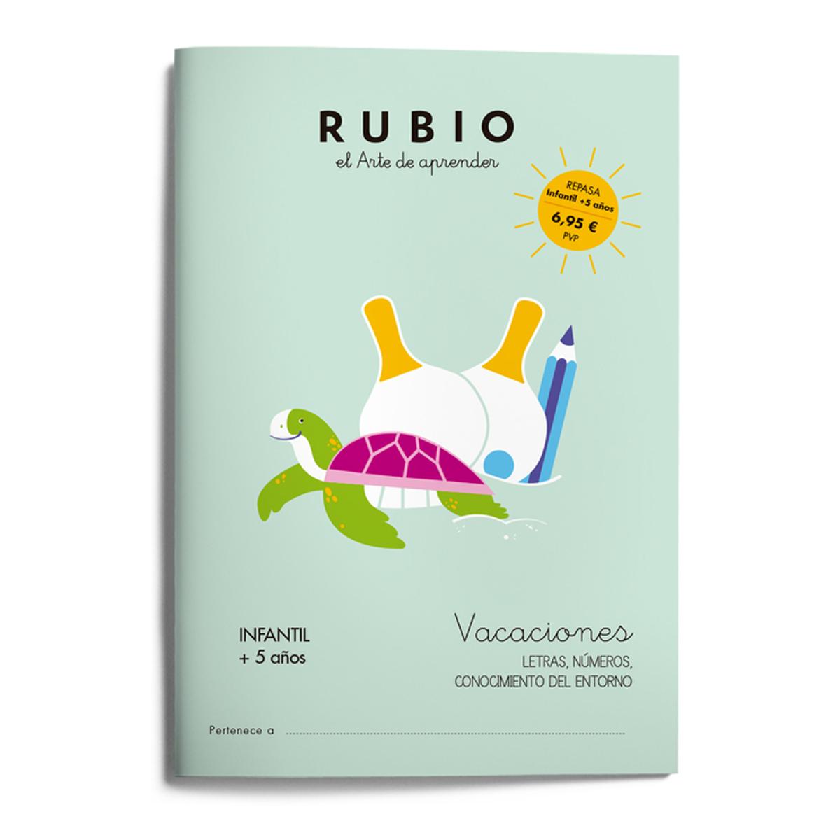Imagem 0 de (24).RUBIO VACACIONES +5 AÑOS (ED.INFANT (Capa Mole)