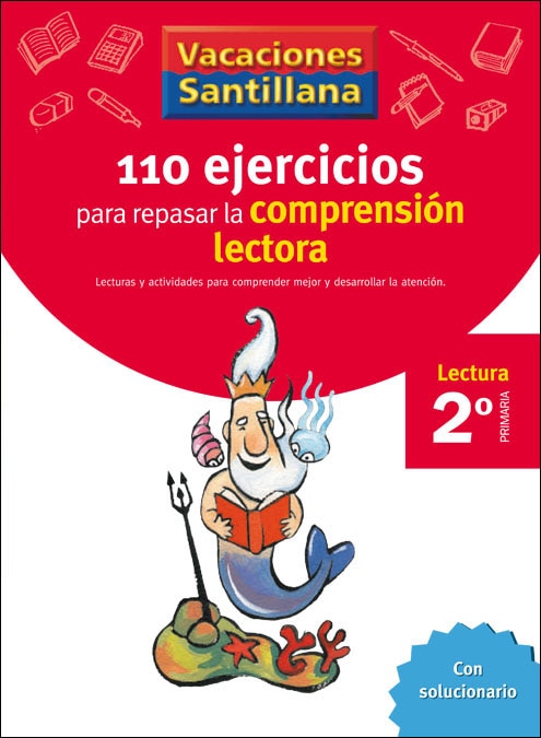 Imagen 0 de VACACIONES SANTILLANA 2 PRIMARIA 110 EJERCICIOS PARA MEJORAR LA COMPRENSION LECTORA  (Tapa blanda)