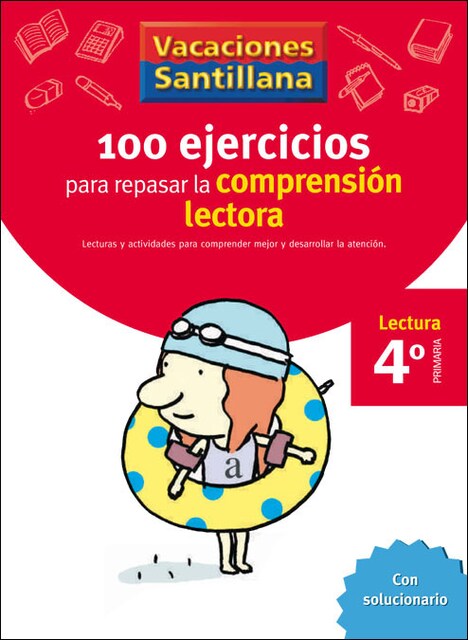 Imagen 0 de VACACIONES SANTILLANA 4 PRIMARIA 100 EJERCICIO PARA MEJORAR LA COMPRESION LECTORA  (Tapa blanda)