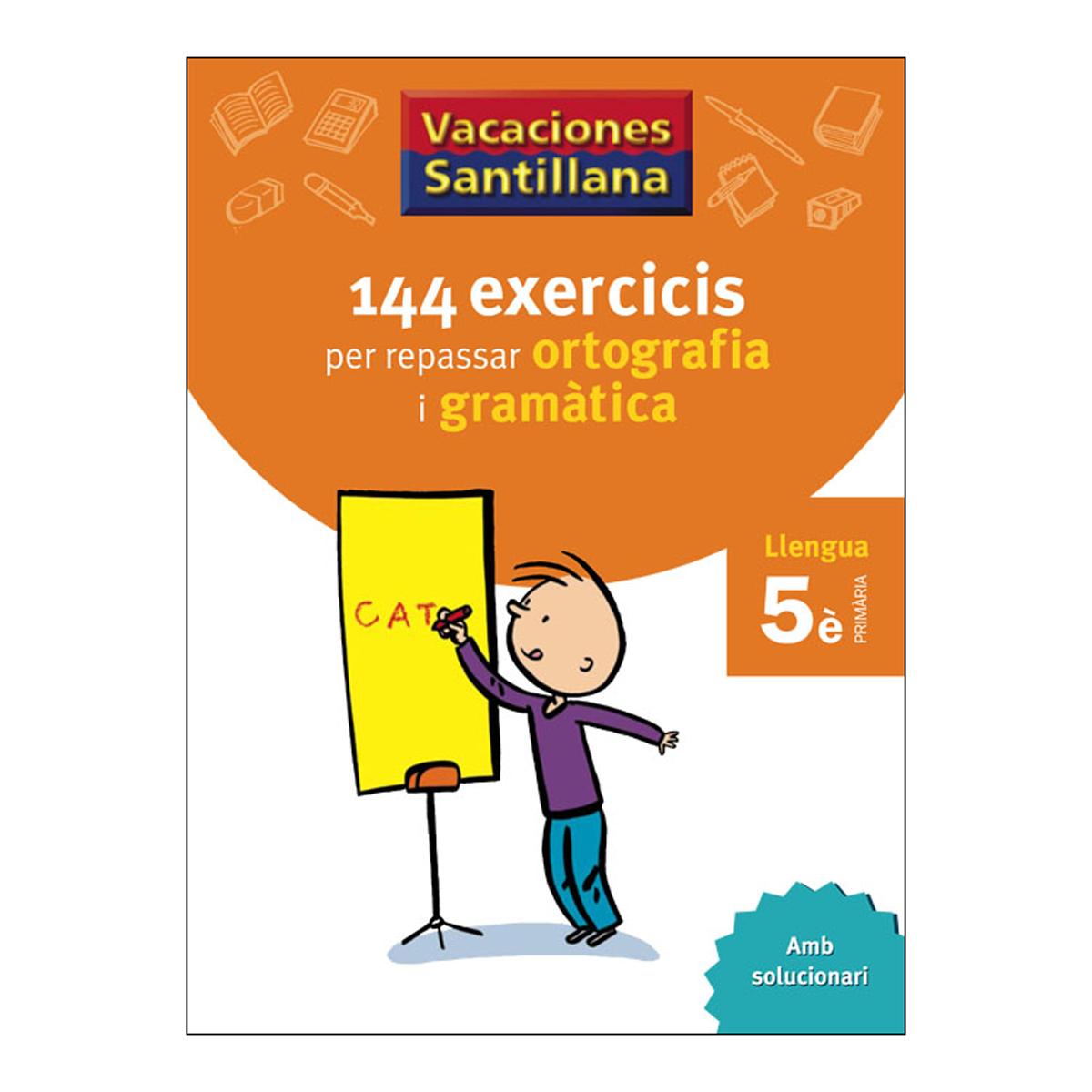 Imagem 0 de VACACIONES SANTILLANA 144 EXERCICIS PER REPASSAR ORTOGRAFIA I GRAMATICAS LLENGUA 5 PRIMARIA (Capa mole)