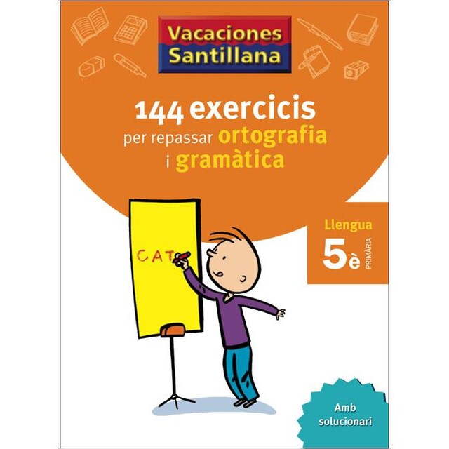 Imagem 0 de VACACIONES SANTILLANA 144 EXERCICIS PER REPASSAR ORTOGRAFIA I GRAMATICAS LLENGUA 5 PRIMARIA (Capa mole)