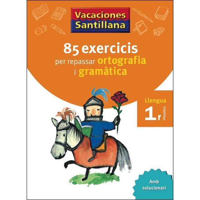 Imagen 0 de VACACIONES SANTILLANA 85 EXERCICIS PER REPASSAR ORTOGRAFIA I GRAMATICA LLENGUA 1 PRIMARIA  (Tapa blanda)