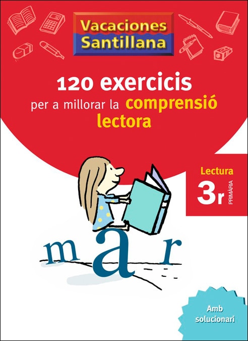 Imagen 0 de VACACIONES SANTILLANA 120 EXERCICIS PER A MILLORAR LA COMPRENSIO LECTORA 3 PRIMARIA  (Tapa blanda)