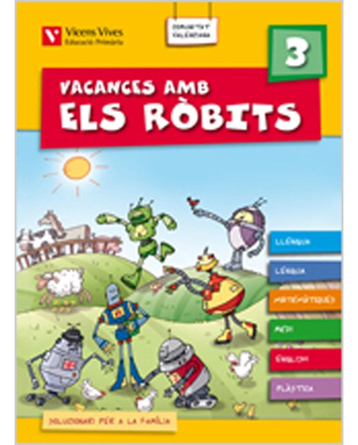 Vacances Amb Els Robits 3 Valencia+Solucionari (Capa mole) 1