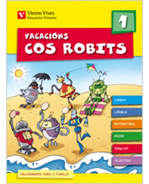 Vacacions Cos Robits 1. Libro Do Alumno+solucionario (Capa mole) 1
