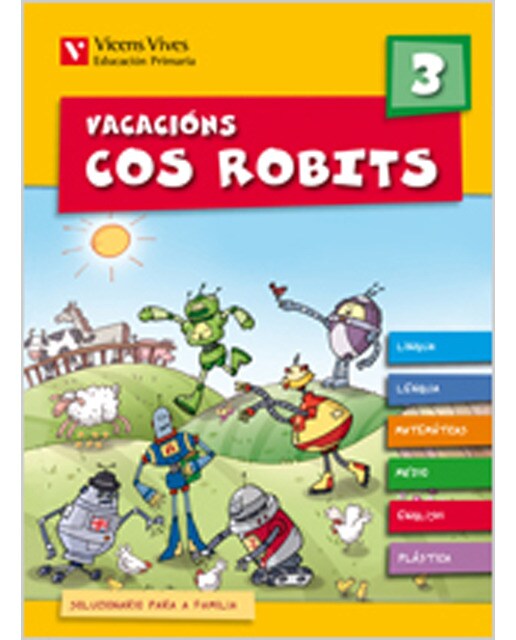 Vacacions Cos Robits 3. Libro Do Alumno+solucionario (Capa mole) 1