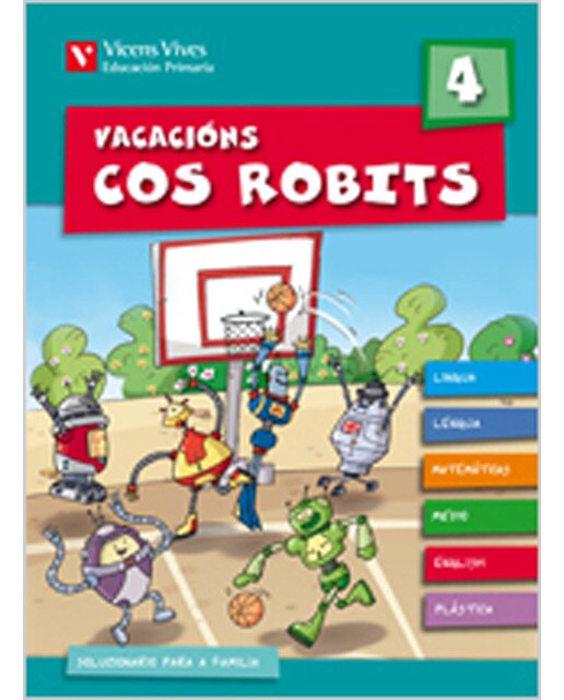 Vacacions Cos Robits 4. Libro Do Alumno+solucionario (Capa mole) 1