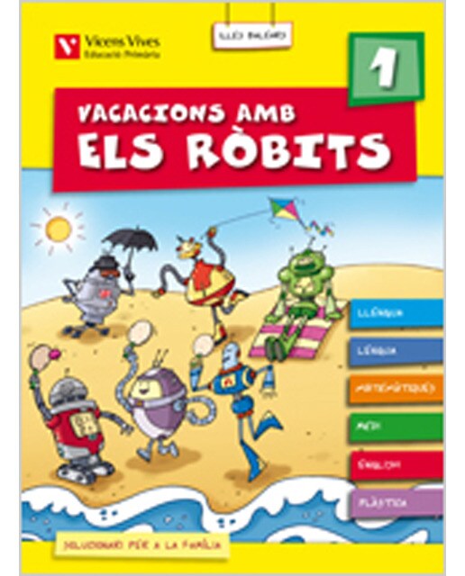 Vacacions Amb Els Robits 1 Balears.llibre Alumne+solucionari (Capa mole) 1