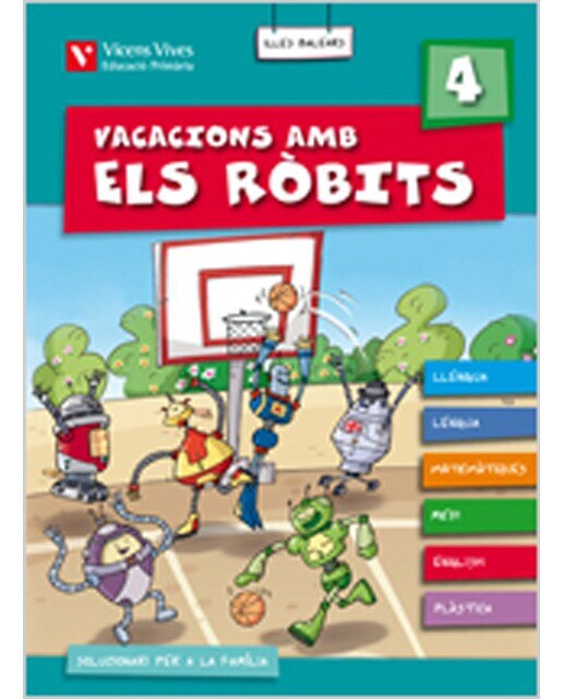 Vacacions Amb Els Robits 4 Balears.llibre Alumne+solucionari (Capa mole) 1
