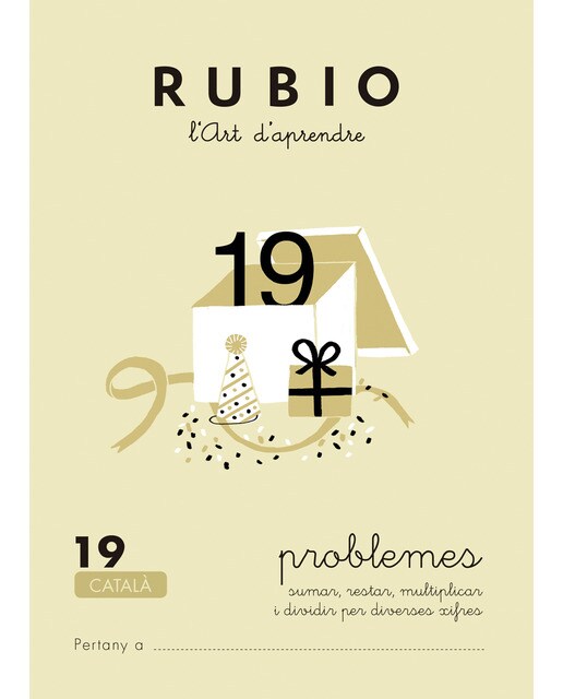 Problemes RUBIO 19 (català)  (Tapa blanda) 1