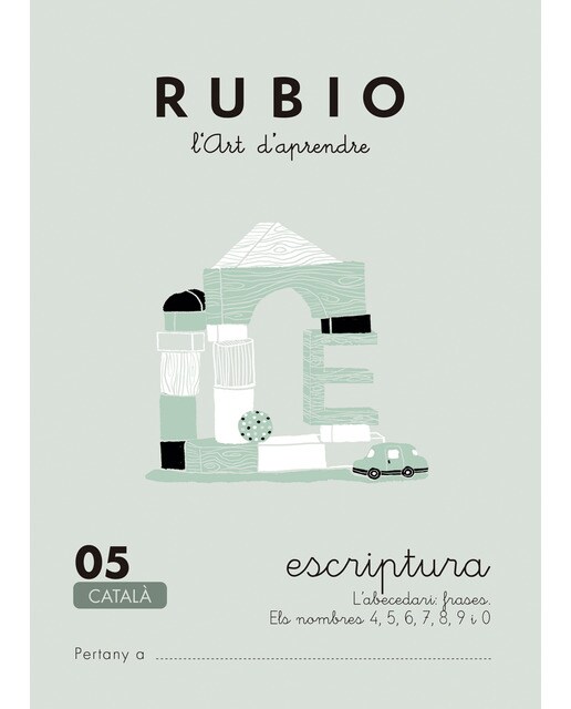 Escriptura RUBIO 05 (català)  (Tapa blanda) 1