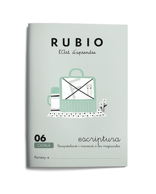 Escriptura RUBIO 06 (català)  (Tapa blanda) 1