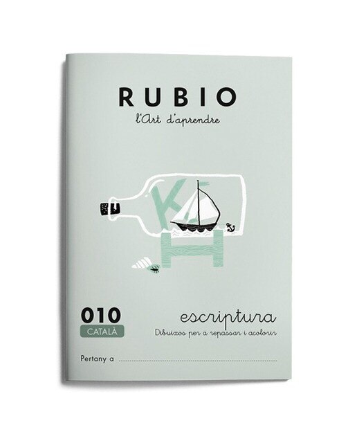 Imagen 0 de Escriptura RUBIO 010 - dibuixos (català)  (Tapa blanda)