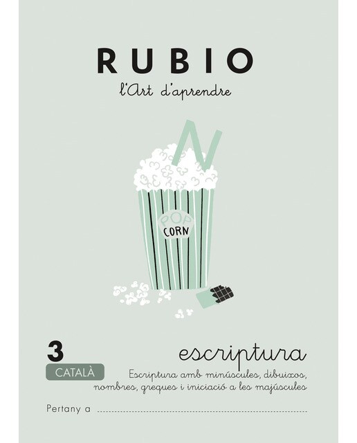 Imagen 0 de Escriptura RUBIO 03 (català)  (Tapa blanda)