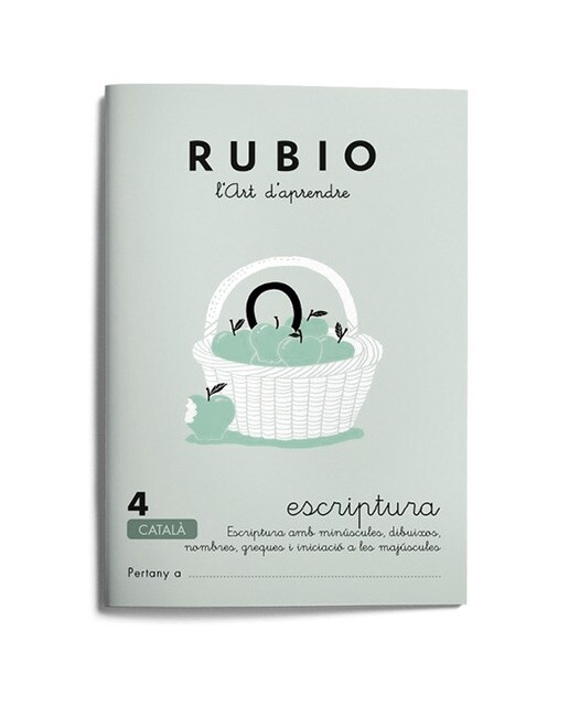 Imagen 1 de Escriptura RUBIO 04 (català)  (Tapa blanda)