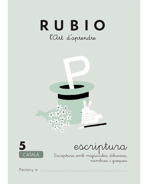 Imagen 0 de Escriptura RUBIO 05 (català)  (Tapa blanda)
