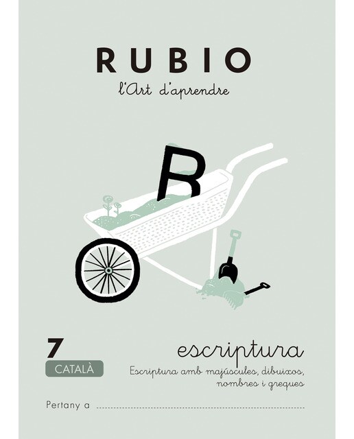 Escriptura RUBIO 07 (català)  (Tapa blanda) 1