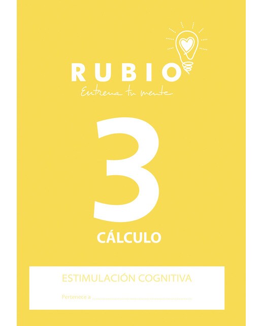Imagem 0 de Estimulación cognitiva: cálculo 3(Tapa blanda)