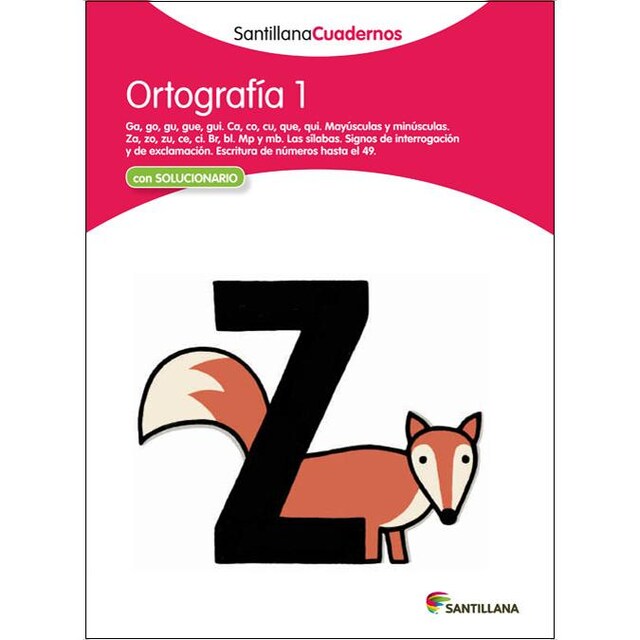 Imagem 0 de ORTOGRAFIA 1 SANTILLANA CUADERNOS (Capa mole)