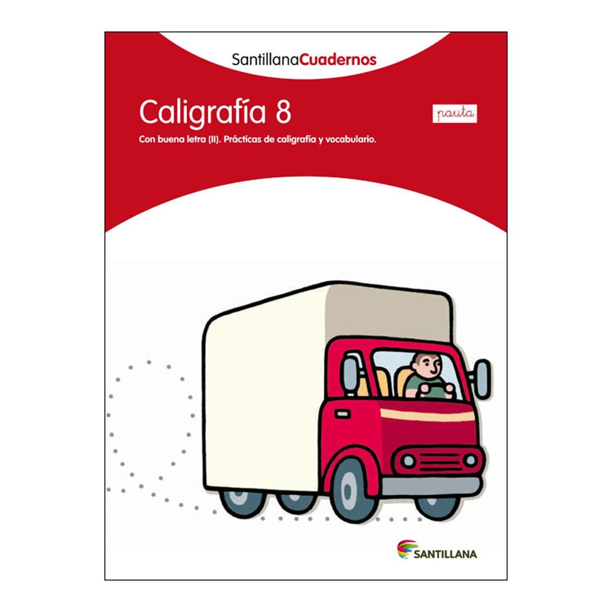 CALIGRAFIA 8 PAUTA SANTILLANA CUADERNOS  (Tapa blanda) 1
