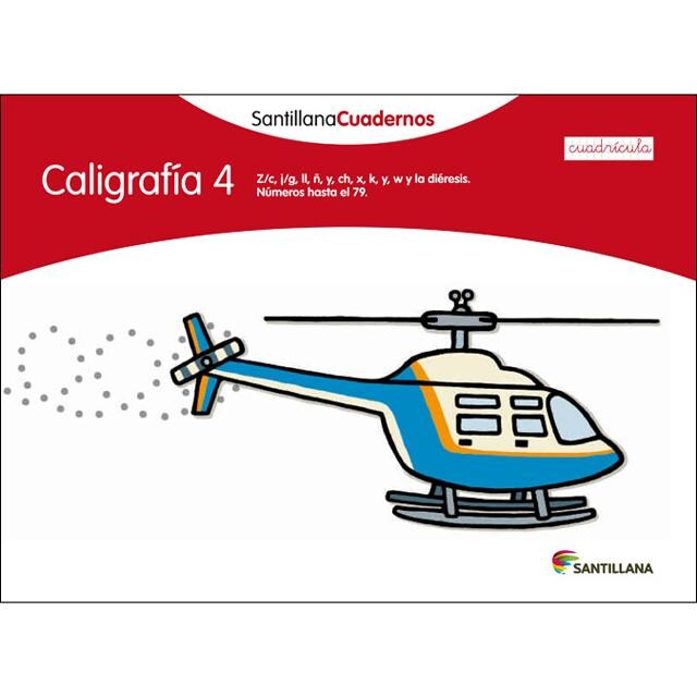Imagen 0 de CALIGRAFIA 4 CUADRICULA SANTILLANA CUADERNOS  (Tapa blanda)