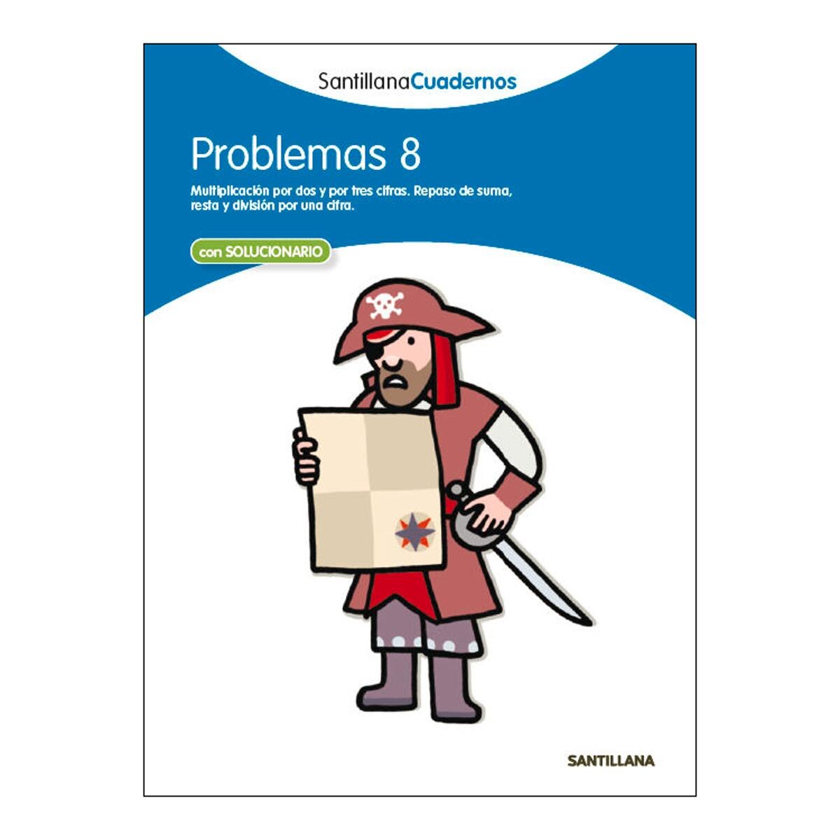 Problemas 8. Santillana Cuadernos  (Tapa blanda) 1