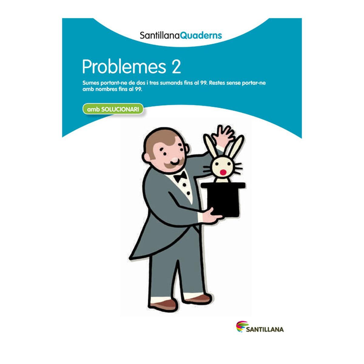 PROBLEMES 2 SANTILLANA QUADERNS  (Tapa blanda) 1