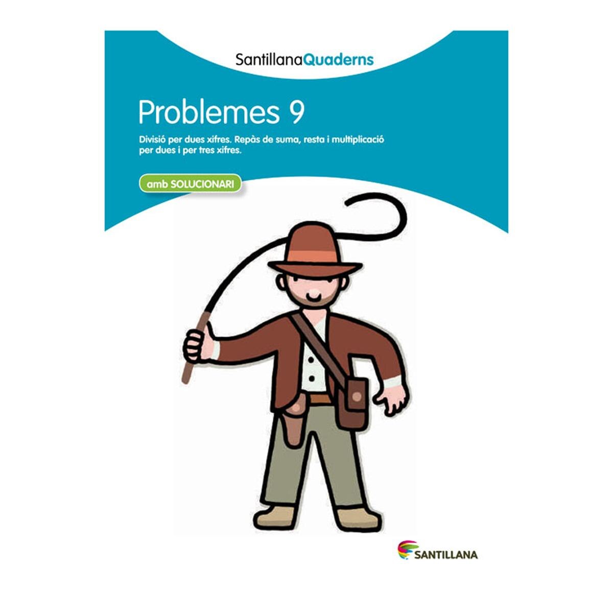 Portada de SANTILLANA QUADERNS PROBLEMES 9