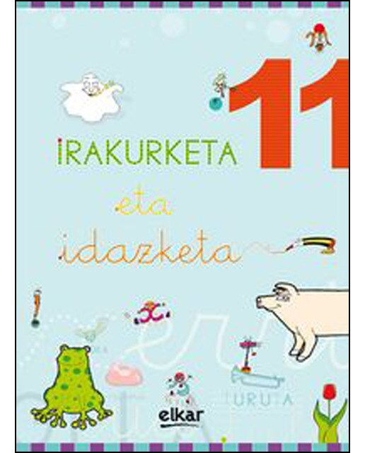 Irakurketa eta idazketa koadernoa 11(Tapa blanda) 1