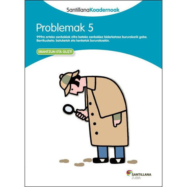 Imagem 0 de PROBLEMAK 5 SANTILLANA KOADERNOAK (Capa mole)