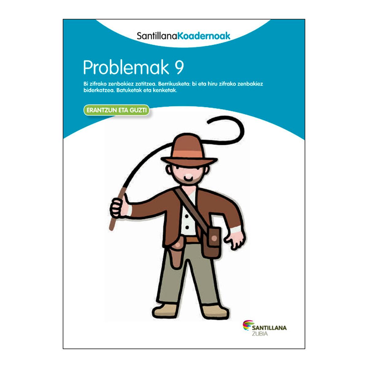 Imagem 0 de PROBLEMAK 9 SANTILLANA KOADERNOAK (Capa mole)