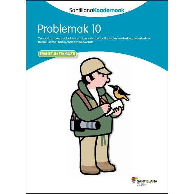 Imagem 0 de PROBLEMAK 10 SANTILLANA KOADERNOAK (Capa mole)