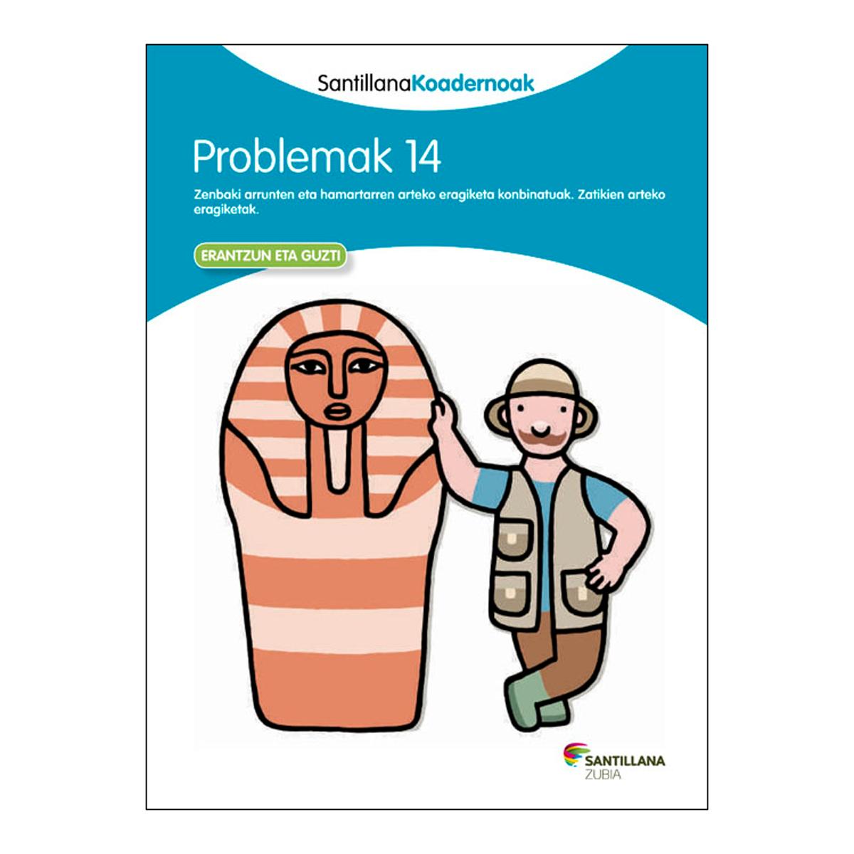 Imagem 0 de PROBLEMAK 14 SANTILLANA KOADERNOAK (Capa mole)