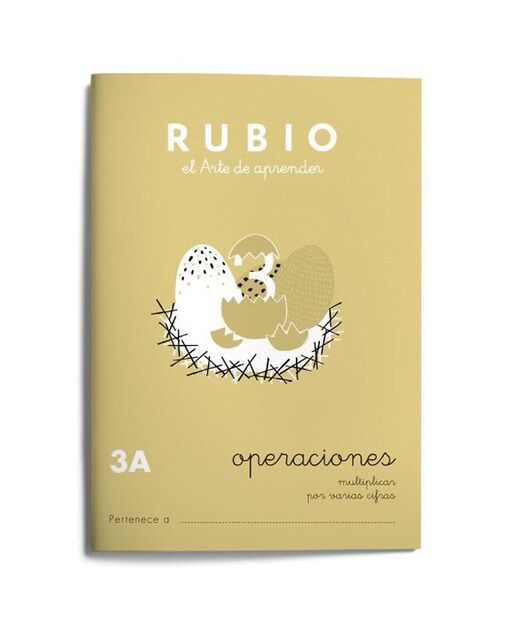 Operaciones RUBIO 3A (Tapa blanda) 1