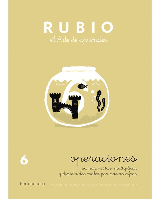Imagen 0 de Operaciones RUBIO 6 (Tapa blanda)