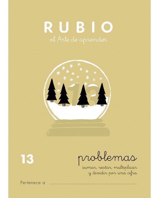 Imagen 0 de Problemas RUBIO 13 (Tapa blanda)