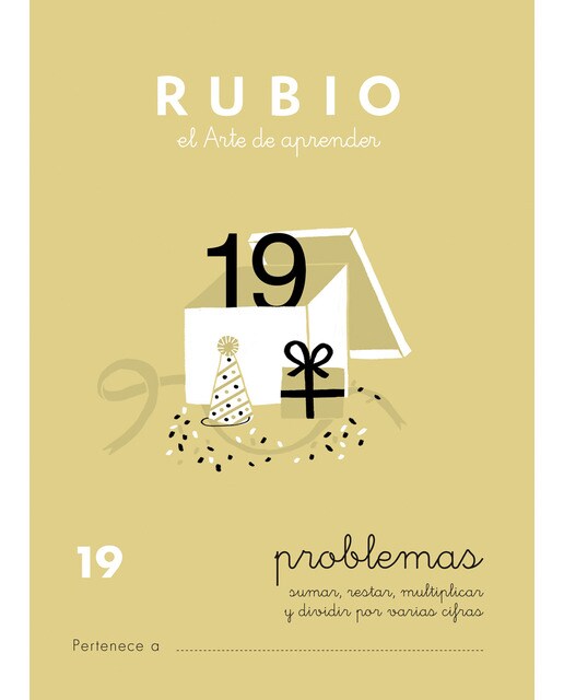 Imagen 0 de Problemas RUBIO 19 (Tapa blanda)