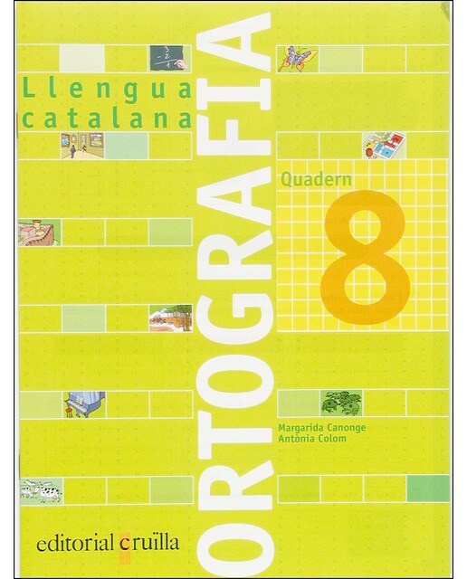 Quadern ortografia 8. Llengua catalana 1