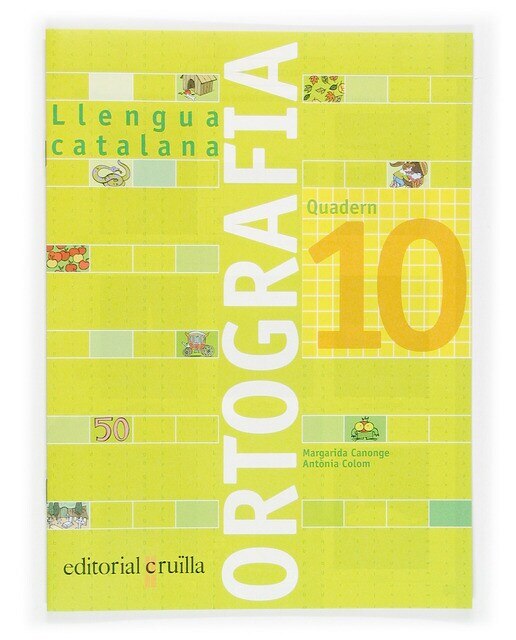 Quadern ortografia 10. Llengua catalana 1