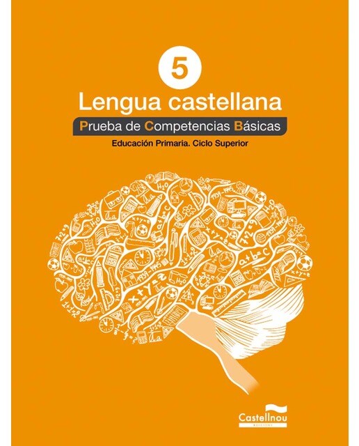 Portada de Lengua castellana 5º. Prueba de Competencias Básicas