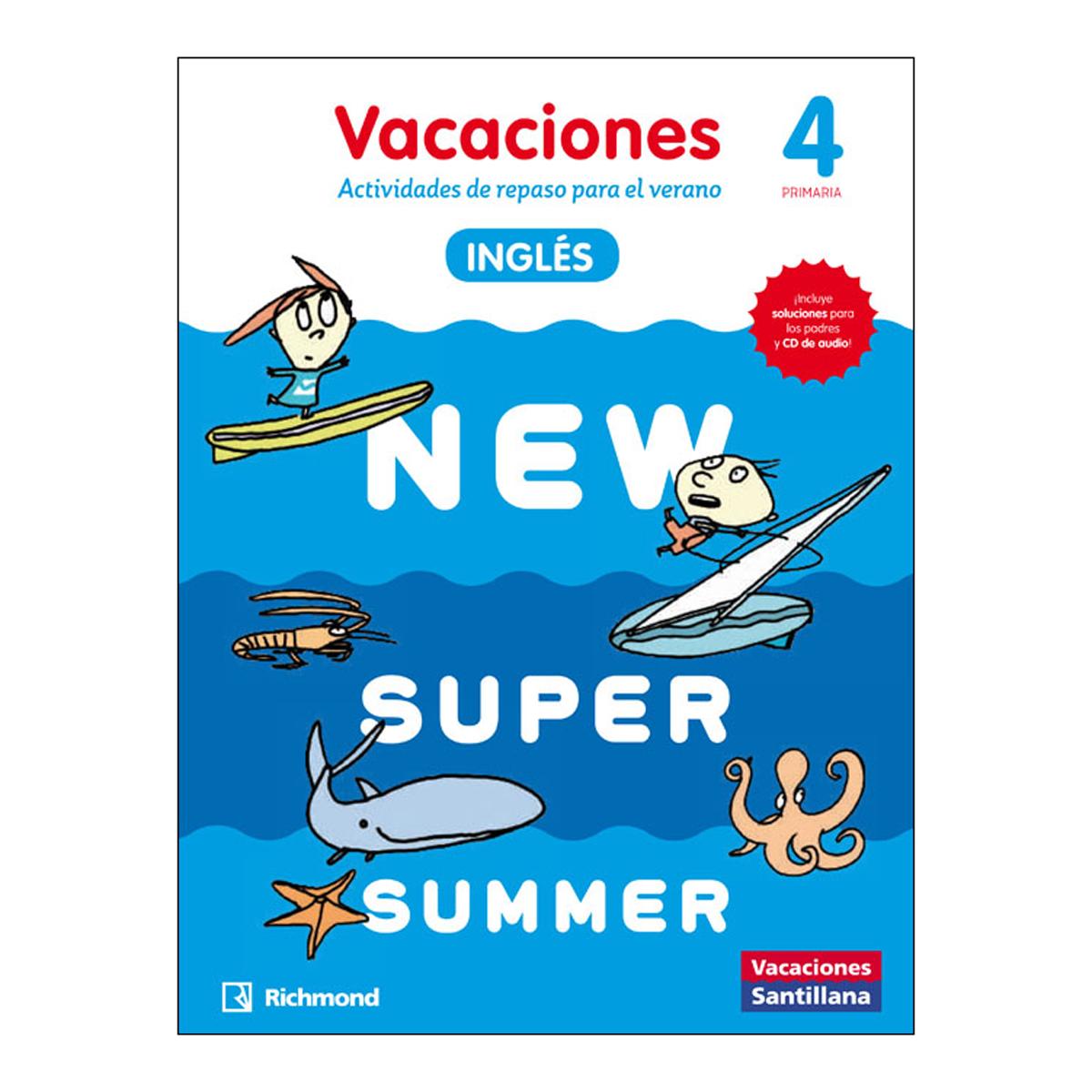 Imagen 0 de NEW SUPER SUMMER SB 4 + AUDIO 4  (Tapa blanda)