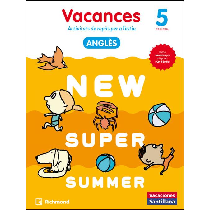 NEW SUPER SUMMER SB 5 + AUDIO 5 CATALAN (Tapa blanda) 1