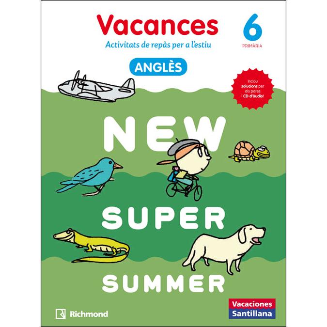 NEW SUPER SUMMER SB 6 + AUDIO 6 CATALAN  (Tapa blanda) 1